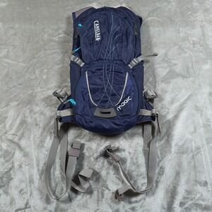 CamelBak Hydration Back Pack Bag Blue Padded Hiking Running Biking XV No Bladder